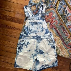 Vintage Acid wash Overalls
